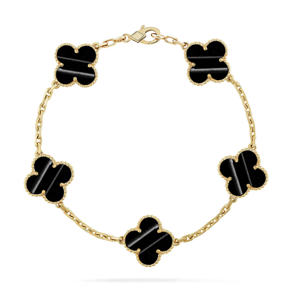 [?Vintora] CLOVER 5 MOTIF PULSAR STONE BRACELET COLLECTION