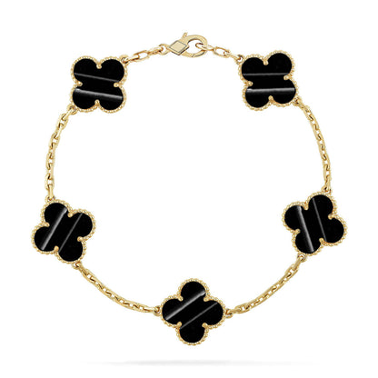 [?Vintora] CLOVER 5 MOTIF PULSAR STONE BRACELET COLLECTION