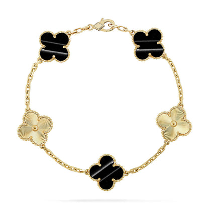 [?Vintora] CLOVER 5 MOTIF PULSAR STONE BRACELET COLLECTION
