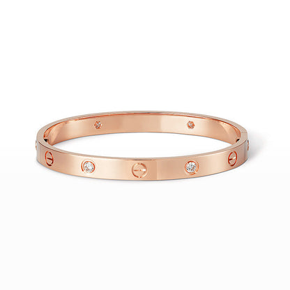 [Vintora]LOVE BRACELET 6.1MM 4 DIAMONDS