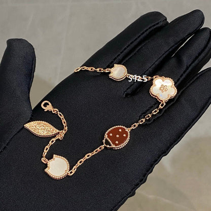 [Vintora]LUCKY SPRING 5 MOTIF BRACELET