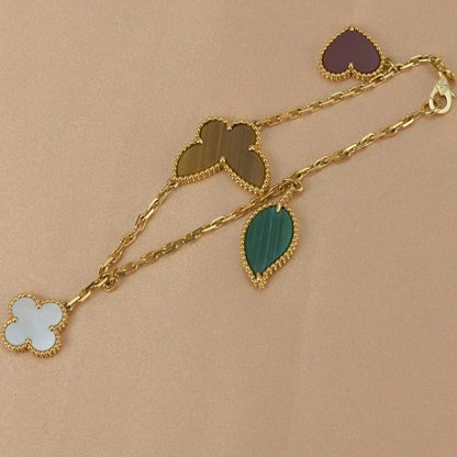 [Vintora]BRACELET 5 MOTIFS OR LUCKY SPRING