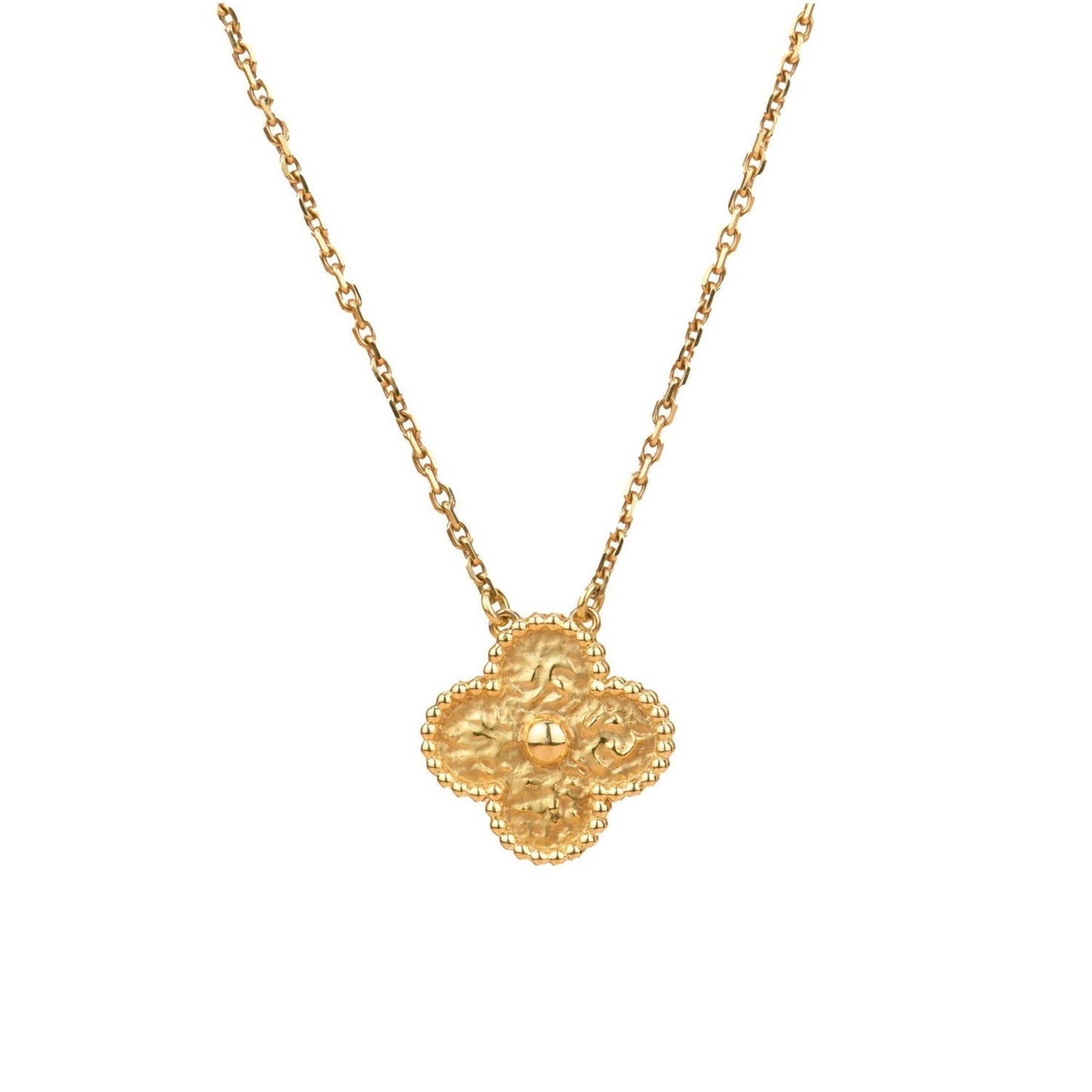 [Vintora]COLLIER DE BRONZAGE TRÈFLE 15 MM