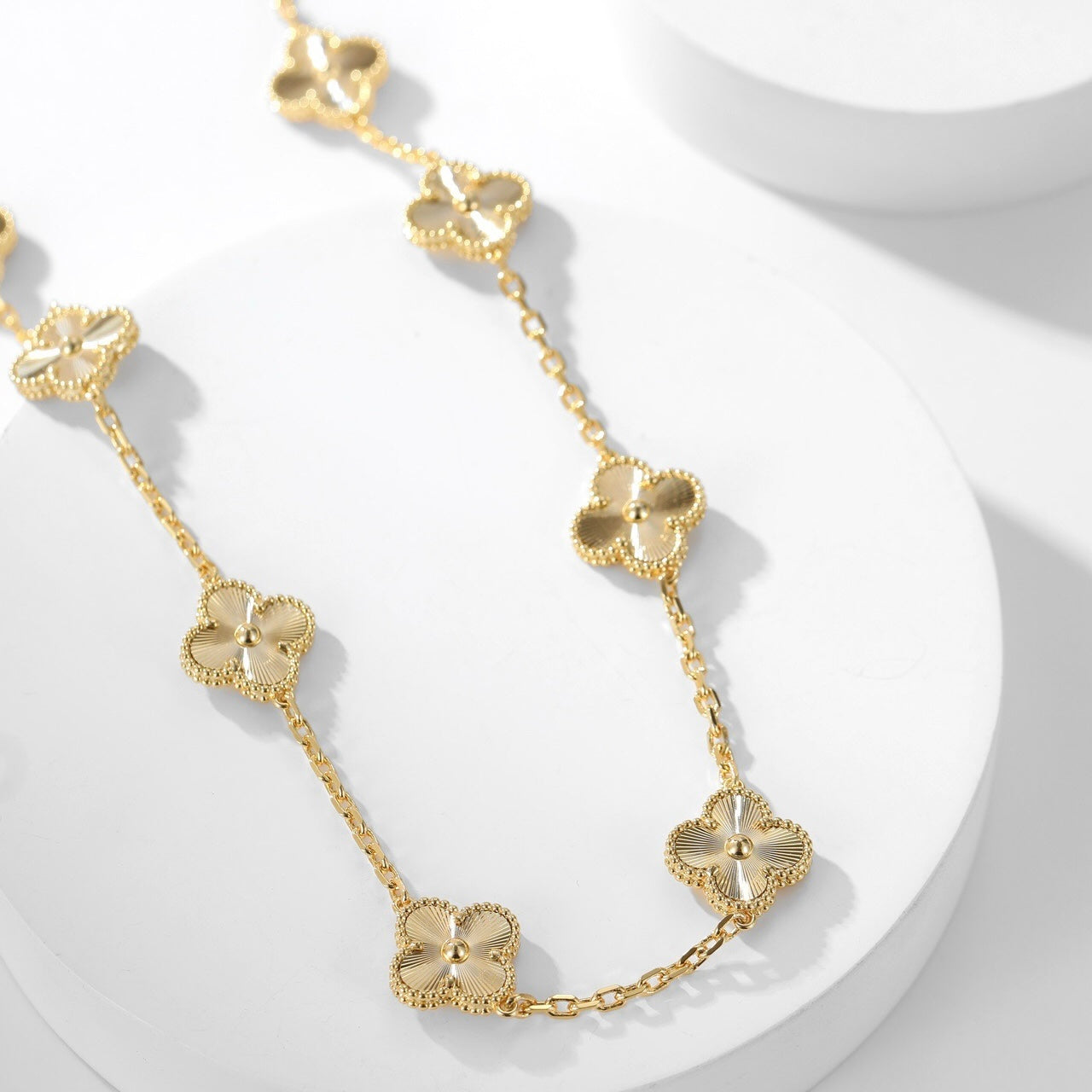 COLLIER LASER CLOVER 10 MOTIFS [Vintora]