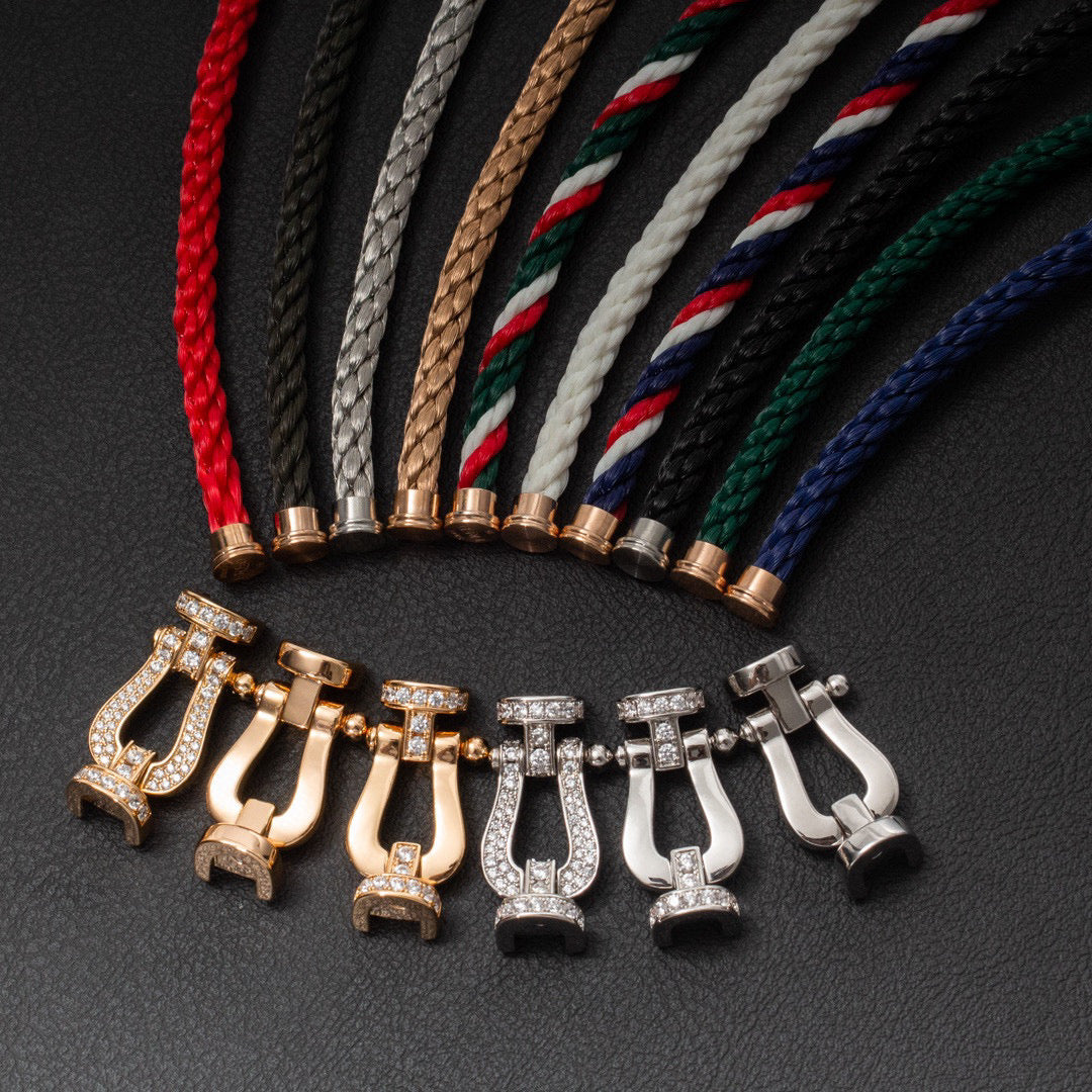 [Vintora]FORCE LARGE HORSESHOE NO DIAMOND BRACELET GOLD