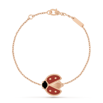 [Vintora]BRACELET LUCKY SPRING 1 MOTIF OR ROSE