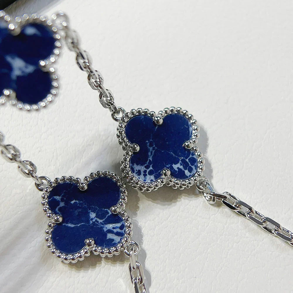 [?Vintora]CLOVER 5 MOTIF PIETERSITE BRACELET COLLECTION