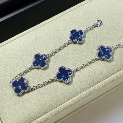 [?Vintora]CLOVER 5 MOTIF PIETERSITE BRACELET COLLECTION
