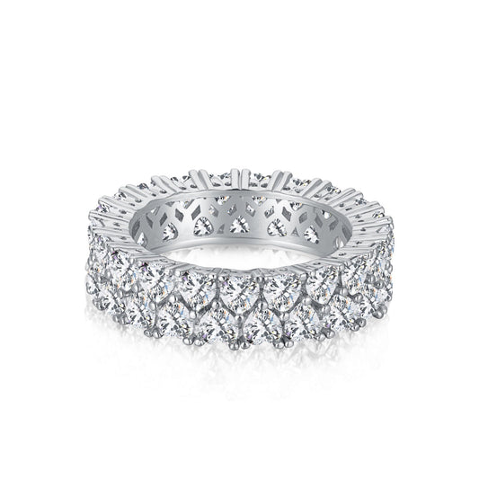 [Vintora Jewelry]Sparkling Full Heart Ring