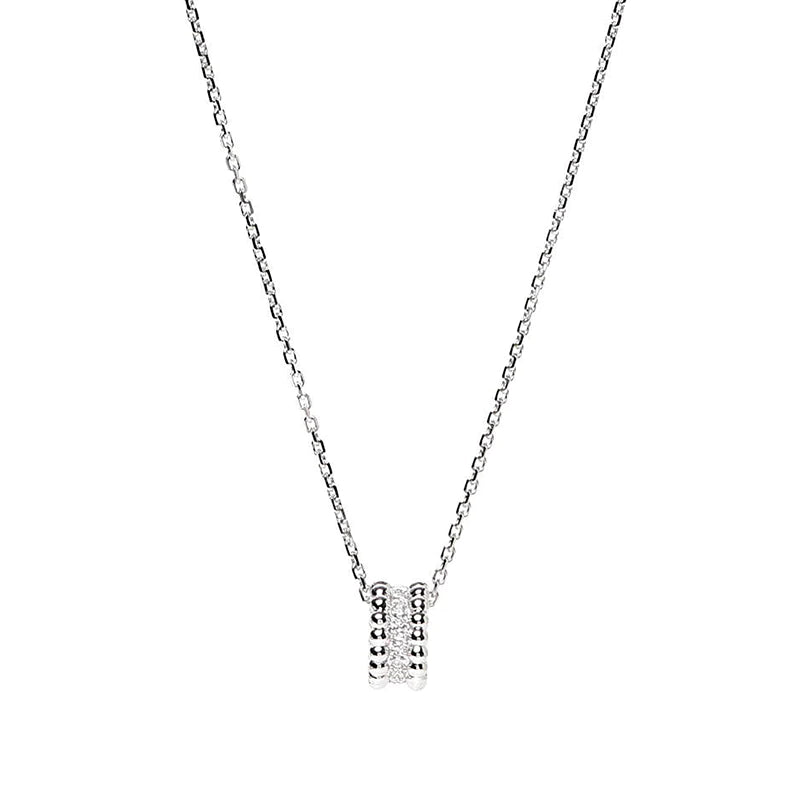 [Vintora]COLLIER DIAMANT PERLEE