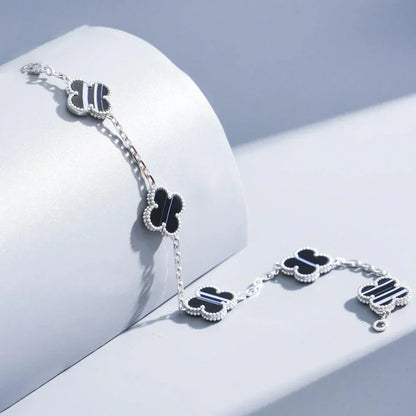 [?Vintora] CLOVER 5 MOTIF PULSAR STONE BRACELET COLLECTION