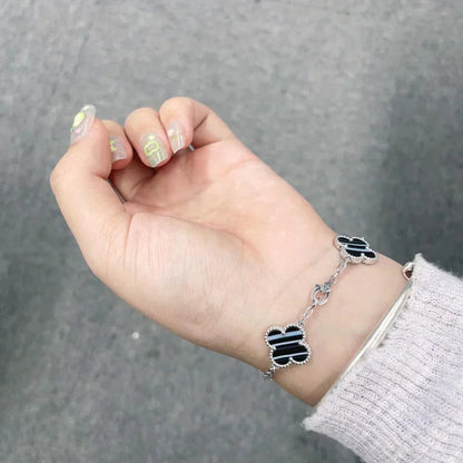 [?Vintora] CLOVER 5 MOTIF PULSAR STONE BRACELET COLLECTION
