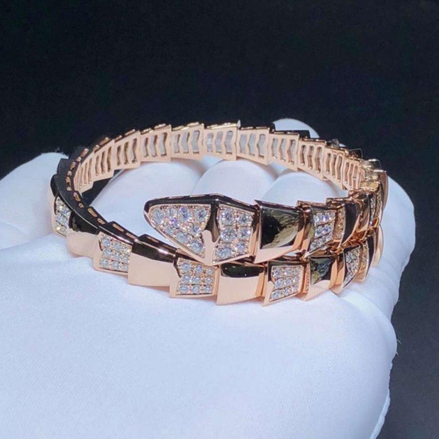 [Vintora]SERPENTI BRACELET PINK GOLD DIAMOND