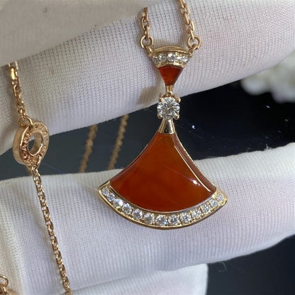 [Vintora]DREAM NECKLACE CARNELIAN DIAMOND