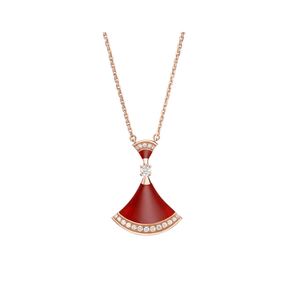 [Vintora]DREAM NECKLACE CARNELIAN DIAMOND