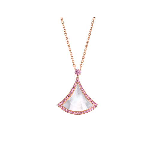 [Vintora]DREAM NECKLACE MOP DIAMOND PINK
