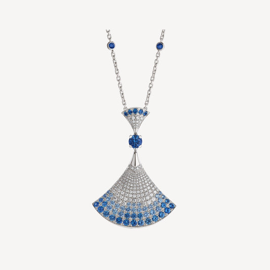 [Vintora]DREAM NECKLACE AGATE SILVER DIAMOND