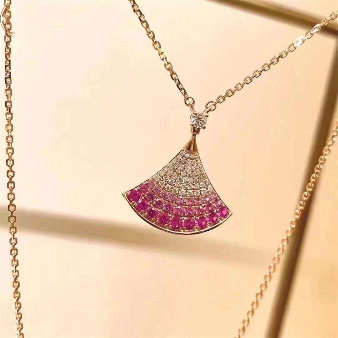 [Vintora]DREAM NECKLACE PINK GOLD PINK DIAMOND