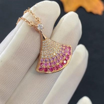 [Vintora]DREAM NECKLACE PINK GOLD PINK DIAMOND