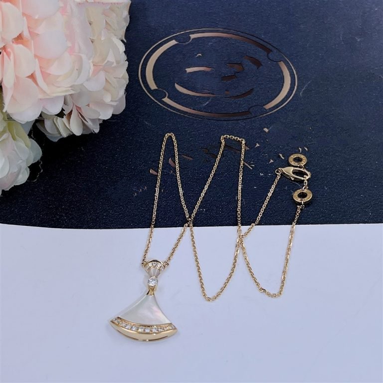 [Vintora]DREAM NECKLACE MOP GOLD DIAMOND