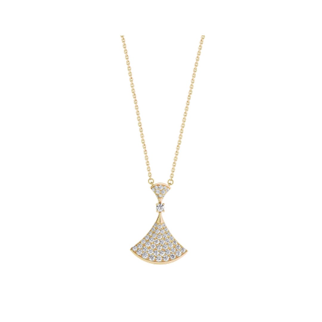 [Vintora]DREAM NECKLACE GOLD FULL DIAMOND
