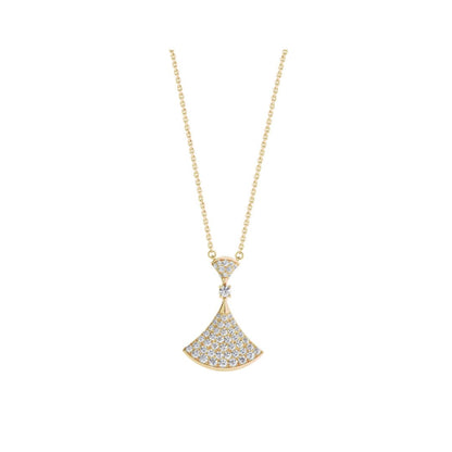 [Vintora]DREAM NECKLACE GOLD FULL DIAMOND