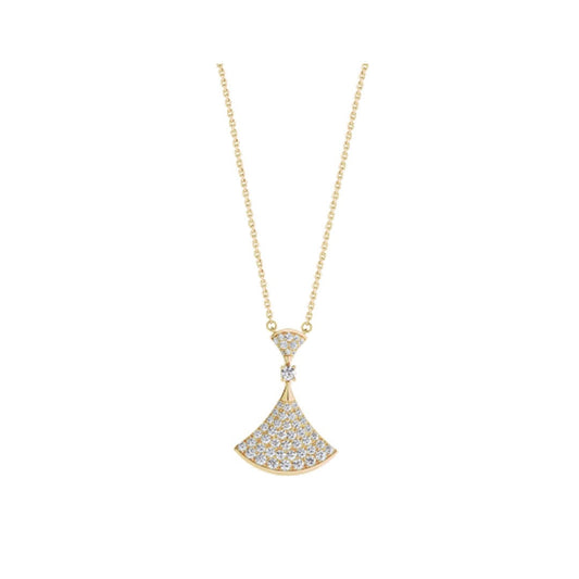 [Vintora]DREAM NECKLACE GOLD FULL DIAMOND