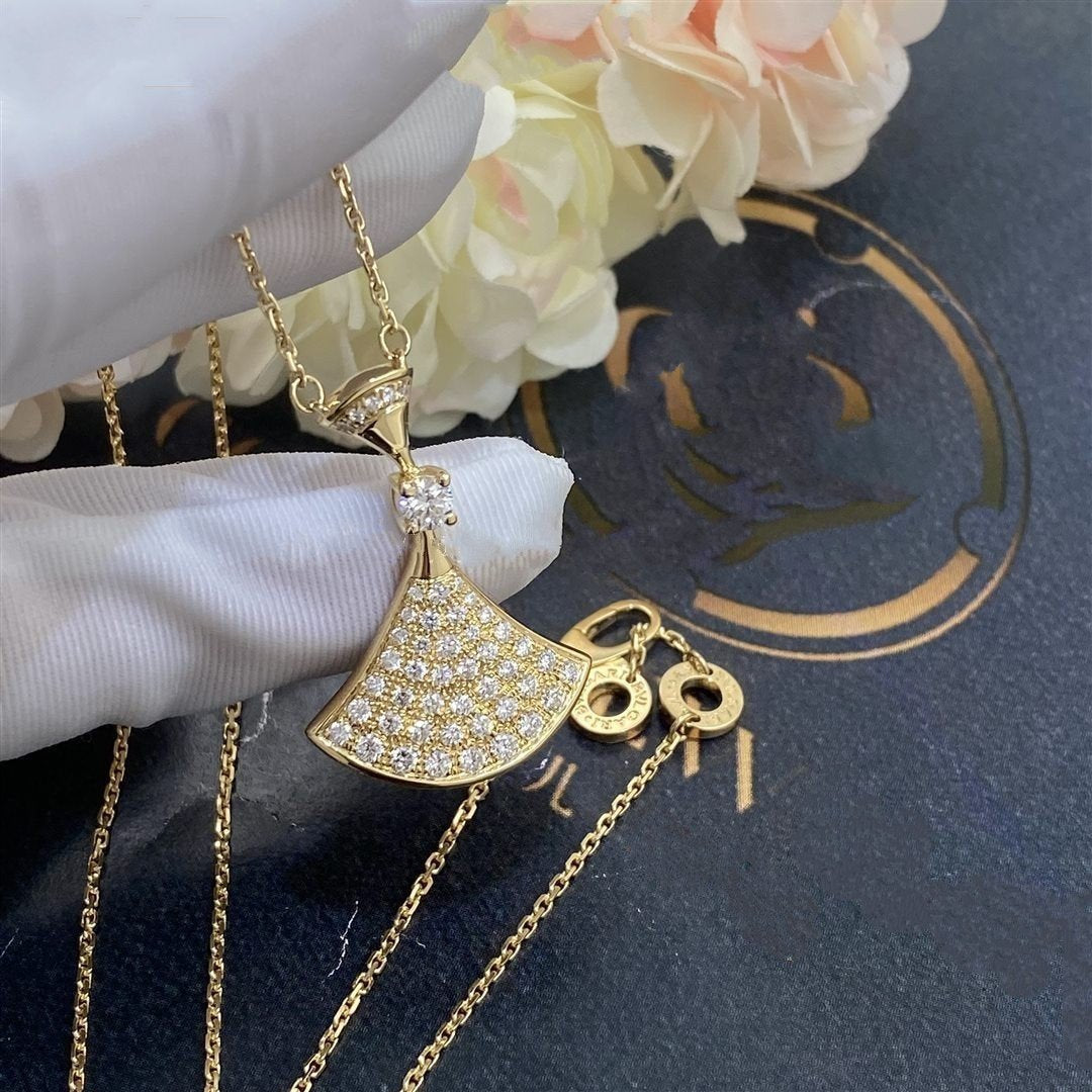 [Vintora]DREAM NECKLACE GOLD FULL DIAMOND