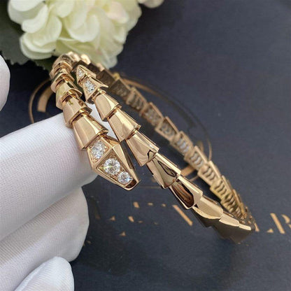 [Vintora]SERPENTI BRACELET DIAMONDS PINK GOLD