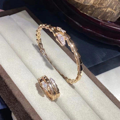 [Vintora]SERPENTI BRACELET DIAMONDS PINK GOLD