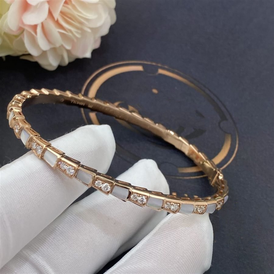 [Vintora]SERPENTI BRACELET PINK GOLD MOP DIAMOND