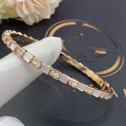 [Vintora]SERPENTI BRACELET PINK GOLD MOP DIAMOND