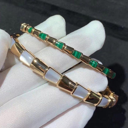 [Vintora]SERPENTI BRACELET PINK GOLD MOP