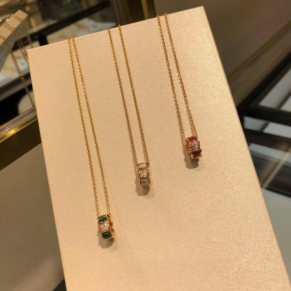 [Vintora]SERPENTI PEDANT DIAMOND NECKLACE