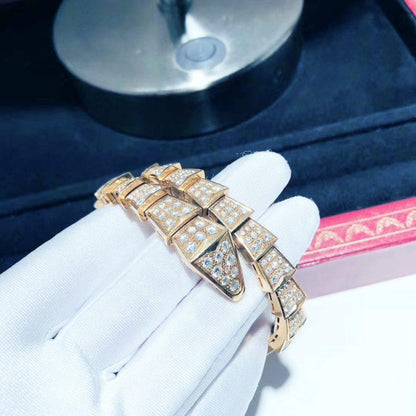 [Vintora]SERPENTI BRACELET 8MM PINK GOLD DIAMOND