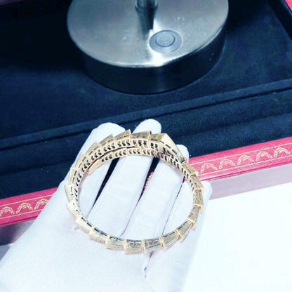 [Vintora]SERPENTI BRACELET 8MM PINK GOLD DIAMOND