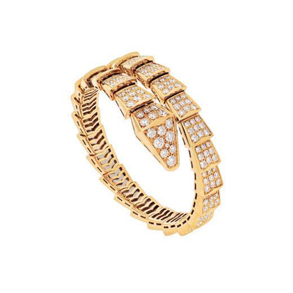 [Vintora]SERPENTI BRACELET 8MM GOLD DIAMOND