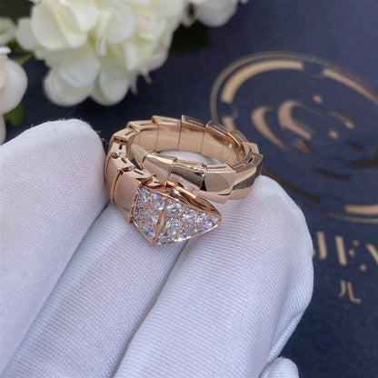 [Vintora]SERPENTI RING PINK GOLD DIAMOND
