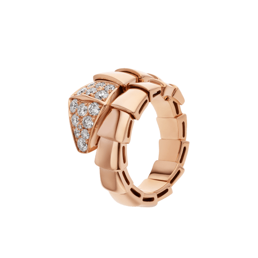 [Vintora]SERPENTI RING PINK GOLD DIAMOND