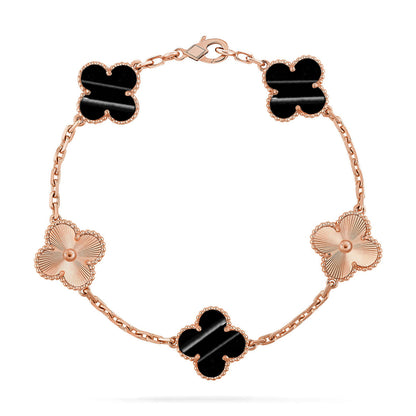 [?Vintora] CLOVER 5 MOTIF PULSAR STONE BRACELET COLLECTION