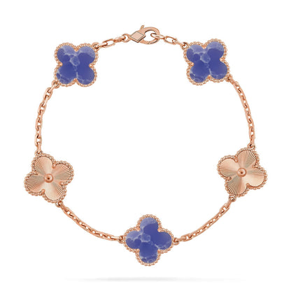 [?Vintora]CLOVER 5 MOTIF BLUE VEINS BRACELET COLLECTION