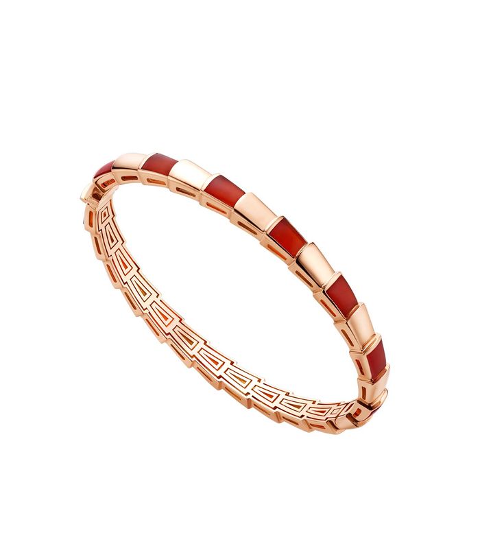 [Vintora]SERPENTI BRACELET PINK GOLD RUBELLITE