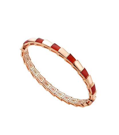[Vintora]SERPENTI BRACELET PINK GOLD RUBELLITE