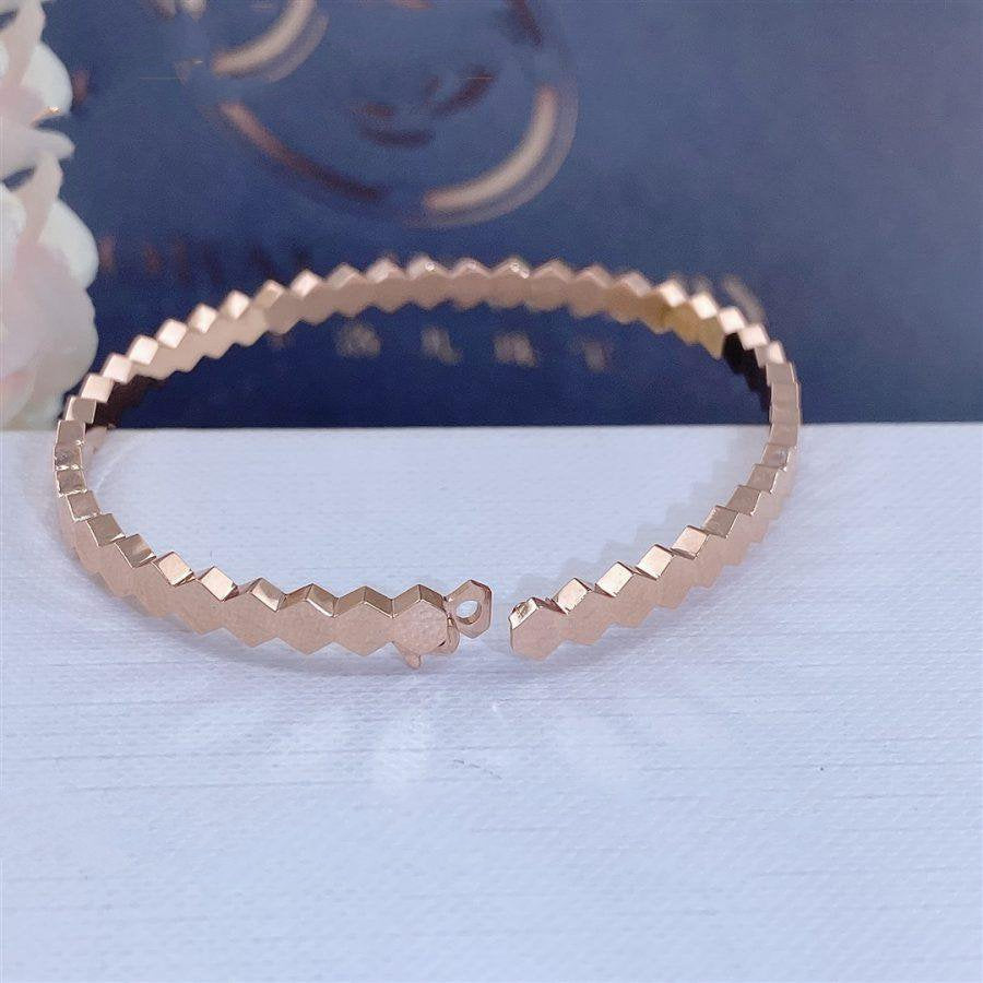 [Vintora]BEE LOVE PINK GOLD BRACELET