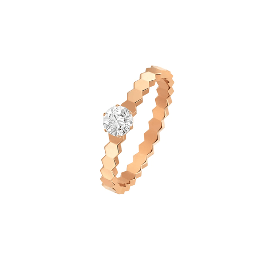 [Vintora]BEE LOVE RING PINK GOLD 1 DIAMOND