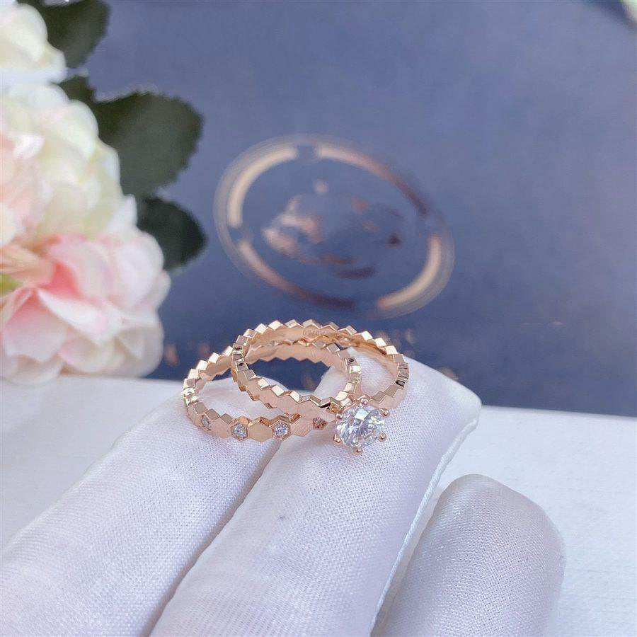 [Vintora]BEE LOVE RING PINK GOLD DIAMOND