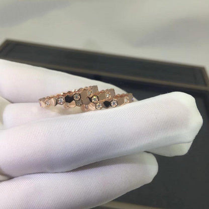 [Vintora]BEE LOVE RING PINK GOLD DIAMOND