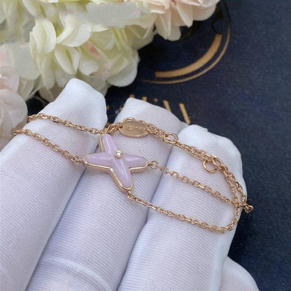 [Vintora]JEUX BRACELET PINK MOP PINK GOLD 1 DIAMOND