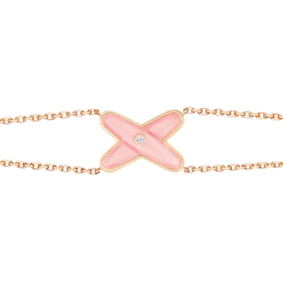 [Vintora]JEUX BRACELET PINK MOP PINK GOLD 1 DIAMOND
