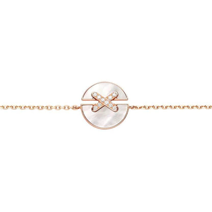 [Vintora]JEUX DE BRACELET MOP PINK GOLD DIAMONDS